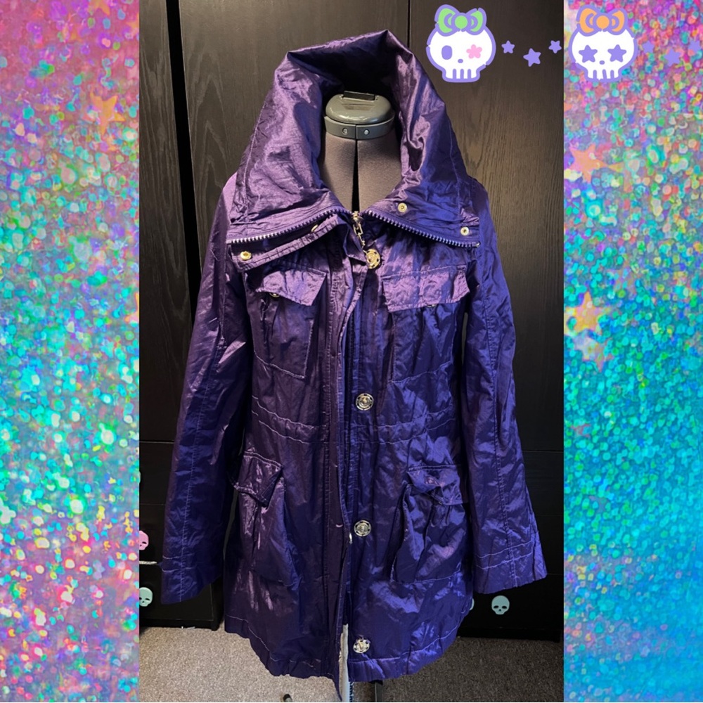 Purple Betsey Johnson jacket